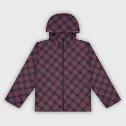 Ветровка с капюшоном женская Tartan, цвет: 3D-черный