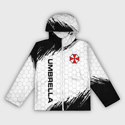 Женская ветровка Амбрелла - белые соты