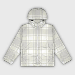 Ветровка с капюшоном женская Checked white completely, цвет: 3D-белый