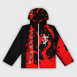 Ветровка с капюшоном женская Doom dark age dragon, цвет: 3D-белый