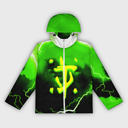 Женская ветровка Doom шторм кислотное лого