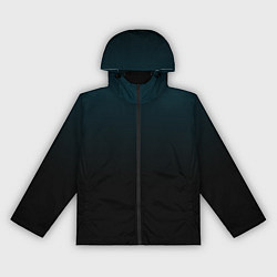 Женская ветровка Морская глубина в чёрном