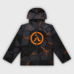 Ветровка с капюшоном женская Half Life - armor, цвет: 3D-черный