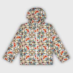 Женская ветровка Орнамент с лошадью - символом Нового 2026 года