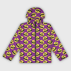 Женская ветровка Паттерн с летучими мышами