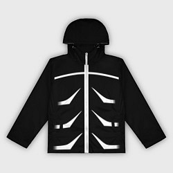 Ветровка с капюшоном женская Токийский гуль, цвет: 3D-белый