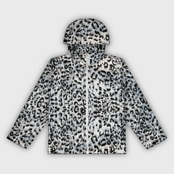 Ветровка с капюшоном женская White Jaguar, цвет: 3D-белый